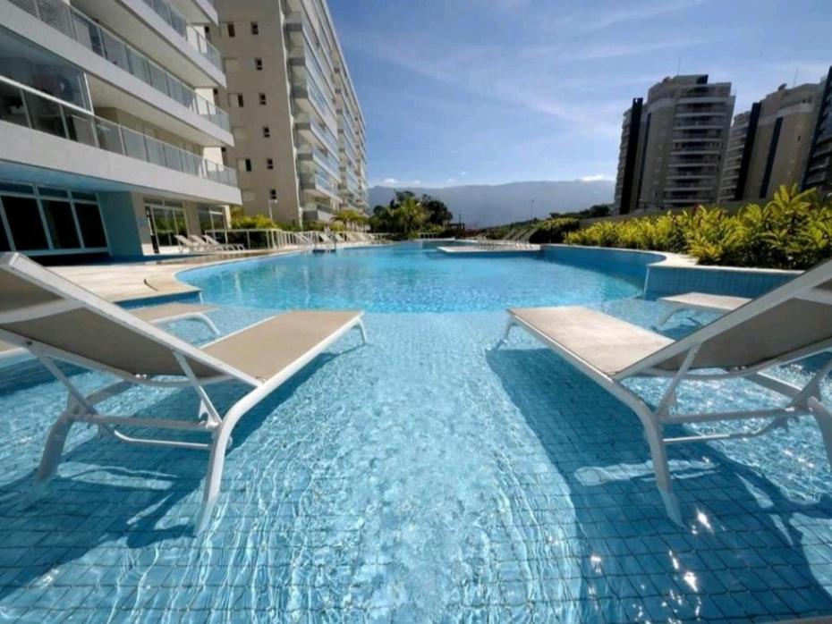 Appartement Apartamento Praia Bertioga Frente Mar Extérieur photo