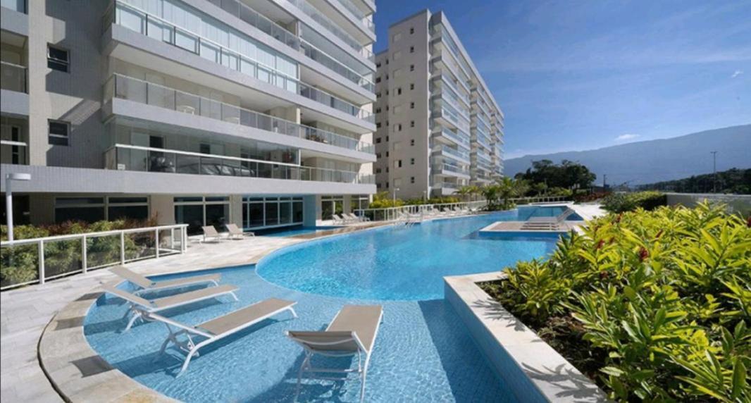 Appartement Apartamento Praia Bertioga Frente Mar Extérieur photo